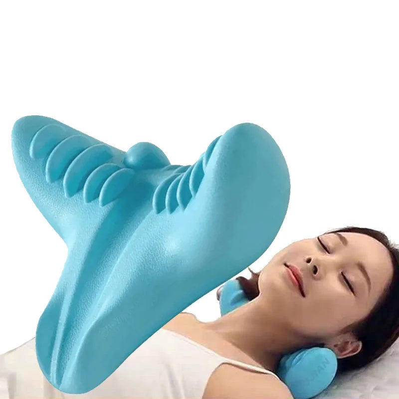 Cervical Neck Relaxer – Spine Stretch & Massage Pillow